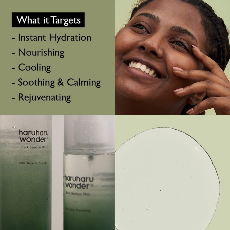 Wonder Black Bamboo Mist - Moisturising and Firming Skin, Main