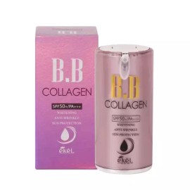 Ikel 이켈 콜라겐 비비크림 23호 내추럴베이지 SPF50+PA+++ 50g 펌프형 Ikel Collagen BB Cream No. 23 Natural Beige SPF50+PA+++ 50g Pump Type [Basic product]