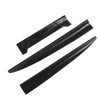 3PCS Car Universal Spoiler Thermal Stability Strong Grip Lightweight Rear