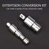 Noosverl 6 pieces adapter 1/2 to 3/4, 3/8 adapter socket,