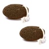 2 x Pumice Stones Approx. 10-12 cm Extra Large Pemsa