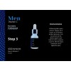 Set Limpiador Tónico Serum Crema Vitamina Hombre