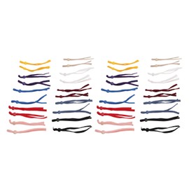 Mask Elastic Bands High Density Plait Adjustable Cord for DIY Mask Lanyard, 40PCS Elastic String for Face Mask Crafting and Sewing