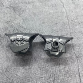 MuseBrickArts 5Pack Gray Cuirass Armor Blocks Accessories for Minifigures | gA14356