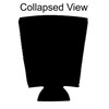 Blank Neoprene Pint Glass Coolie (Variety Color 12 Pack)