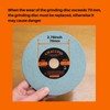 AmaCupid Chainsaw Sharpener Grinding Wheel, Green Silicon Carbide Abrasive. For