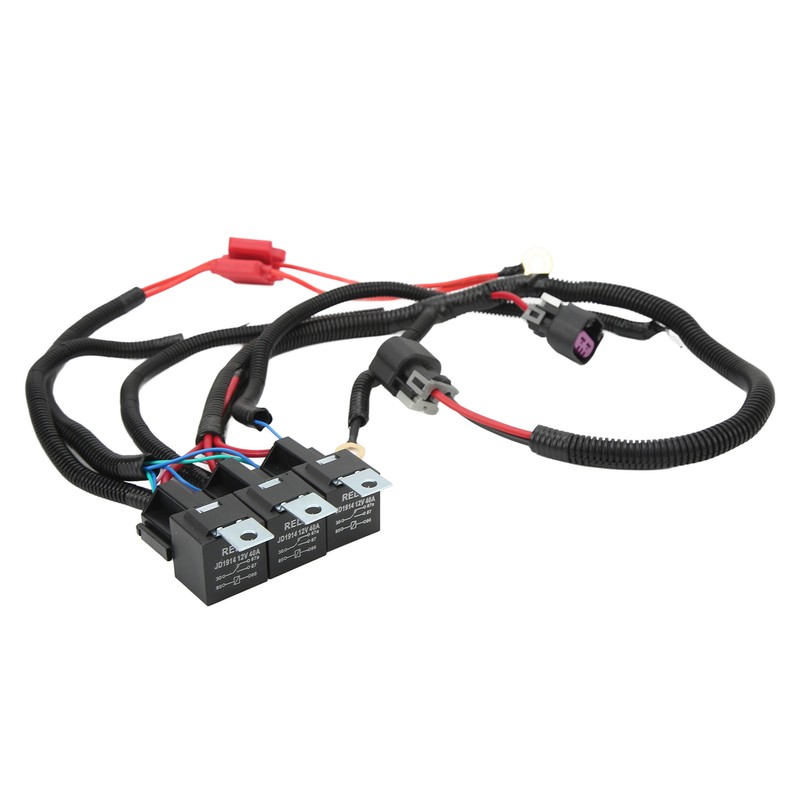 ECU Control Dual Electric Fan Upgrade Wiring Harness Stable Performance