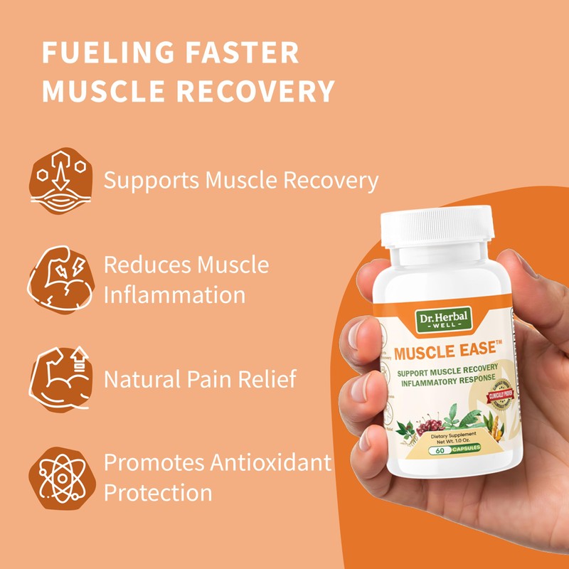 DR.HERBAL WELL Muscle Ease - Joint, Muscle & Nerve Support
