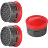 JQK - Aireador de llave de 2.2 GPM, retorcedor de