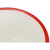 Ibili Bol con ASA Bordeaux 14 CM, Edelstahl, Weiß/Rot, 20