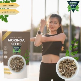 Moringa Seeds 4oz (Olifera) – Nutrient-Rich Herbal Superfood Seeds, Resealable Bag, Natural Wellness & Daily Nutrition