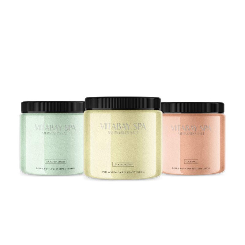 Vitabay Minty Maiden Sauna and Bath Salt 1000 g Gentle