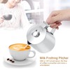 Stainless Steel Milk Frothing Pitcher 12oz/350ml Latte Steaming Frothing Pitcher