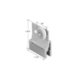 C.R. Laurence CRL 3/4" Sliding Shower Door Roller and Bracket M6145