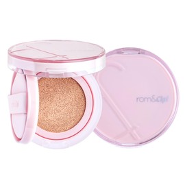 CipiCipi Romushipi Recipe Cushion, P02, Natural Pink, Limited Edition, Natural Blood Tone, 0.5 oz (15 g) / SPF50+ PA+++ Foundation, Rom& Collaboration