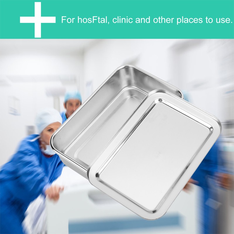6inch Cleaning Box 304 Stainless Steel Instrument Storage Tray Cleaning