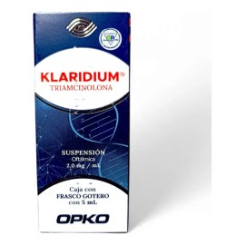 Klaridium 2,0mg/ml Suspensión Oftálmica, 5 Ml.