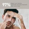 Brickell Men's Purifying Charcoal Face Wash for Men, Natural and