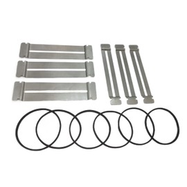 2WMusic Guitar Fingerboard Guards Fret Finger Guard Luthier Tool Fretboard Protector with 12 Rubber Band Guitar Fret Dressing Polishing Kit for Guitar Bass Accessories