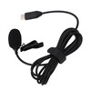 Lapel Microphone Anti Interference Omnidirectional Clip On Lavalier Microphone for