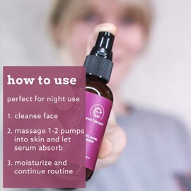 Eve Hansen Anti-Aging Retinol Serum for Face | Anti-Wrinkle Serum with Vitamin A, E, and Hyaluronic Acid | Acne Scar, Pore Minimizer Cruelty Free 2% Organic Retinol Night(1 oz)