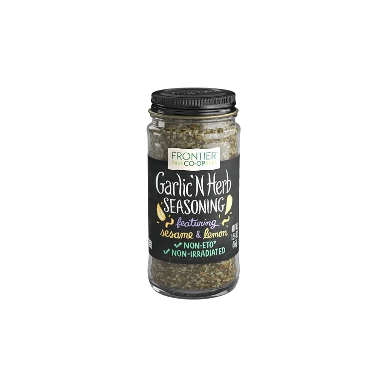 Frontier, Garlic N Herb, 1.94 Ounce