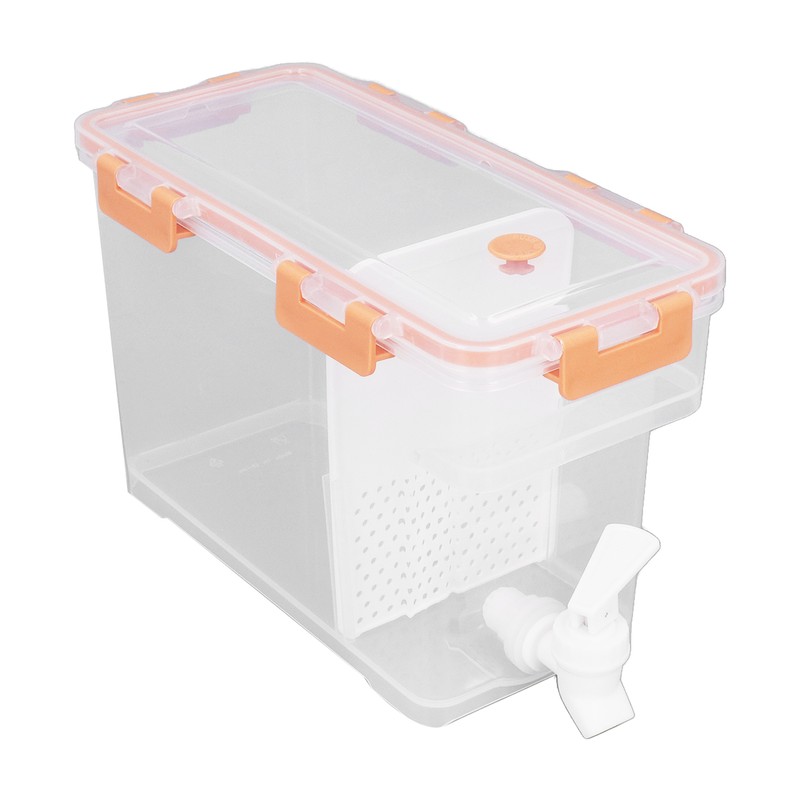 3.5L Drink Dispenser with Spigot Rubber Ring Safe Large Capacity