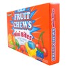 Fruit Chews Mini Bites Candy Coated Chews Movie Theater Box,