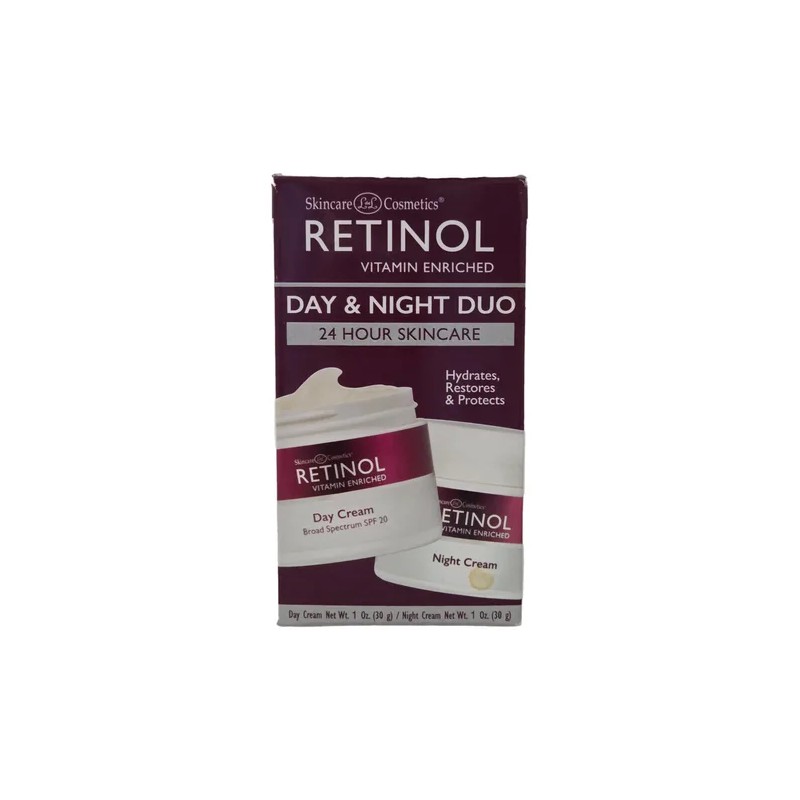 Retinol Daynight Duo 24h Skincare Antiarrugas Spf 20 2x30g