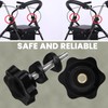 Cranviech Walker Replacement Parts Arm Adjustment Knobs 2 Pack, Rollator