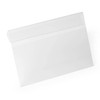 Durable 116219 Hard Cover Identification Bag with Fold, A5 Landscape,