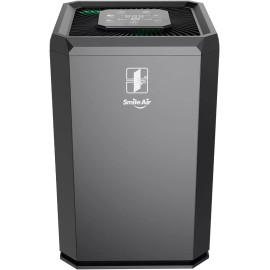 SmileAir HEPA Air Purifier for Large Room, Auto Mode/Timer/Fil