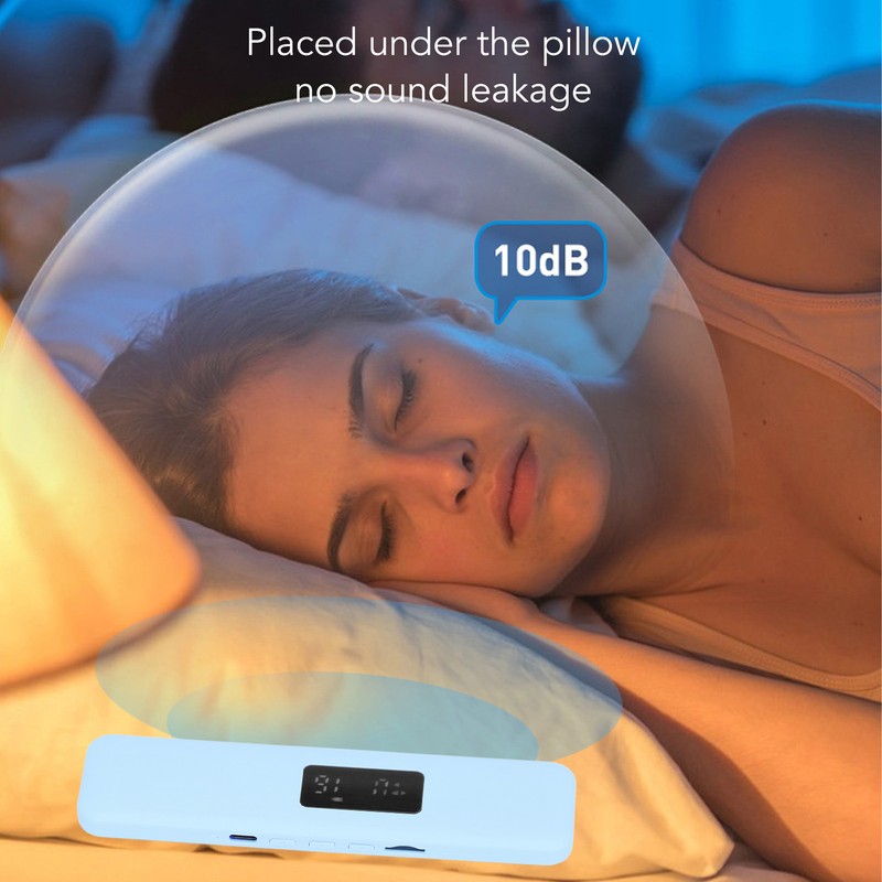 Pillow Speaker Bone Conduction Bluetooth White Sound Pillow Machine for