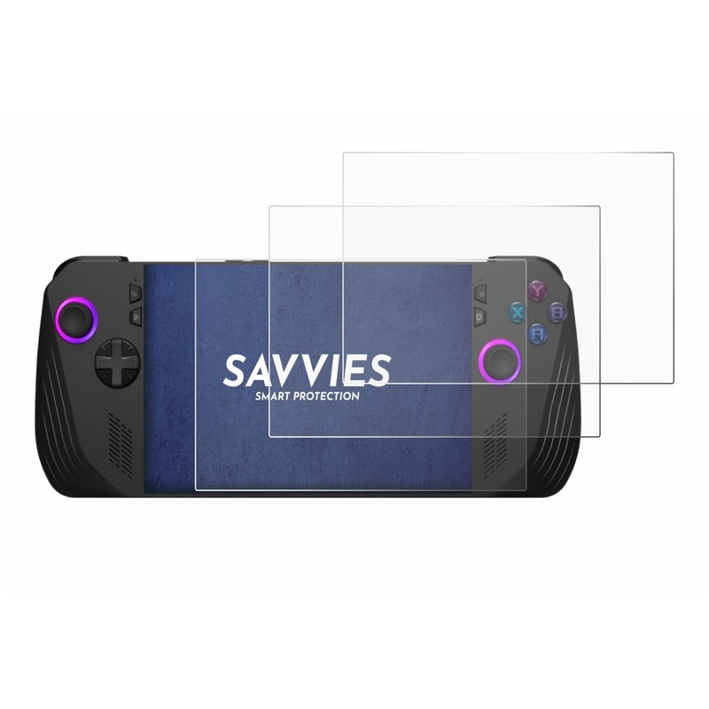 Savvies 18 Pack Screen Protector compatible with ASUS ROG Ally