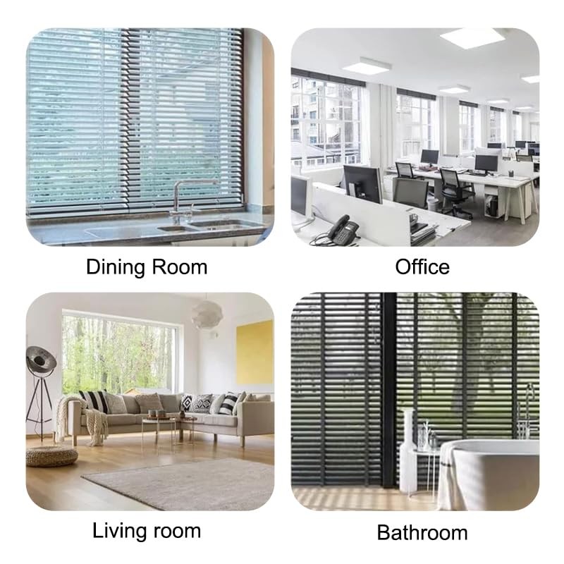 20-Pack Clear Plastic Blind Clips – Effortless Window Valance Installation