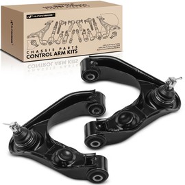A-Premium 2 x Front Upper Control Arm, with Ball Joint & Bushing, Compatible with Nissan Frontier 1998-2004