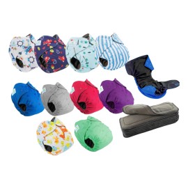 10 Pañales Ecologicos Mixtos Premium