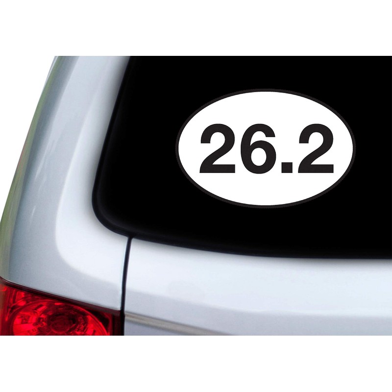 Rogue River Tactical 26.2 Marathon Running Sticker Bumper Sticker Oval