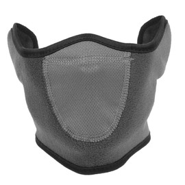 Baluue Windproof Facial Cover Reusable for Outdoor Activities Practical Neck Cover for Skiing Cycling Warm Breathable Protective Facial Mask Grey