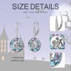 LILALO Nightmare Earring Jack Skellington Earrings Sterling Silver Crystal Jack