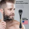 GOLDBEARDS Beard Derma Roller For Hair Loss Beard Growth Titanium