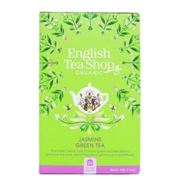 English Tea Shop Organic Jasmine Green Tea, 24 Teabags