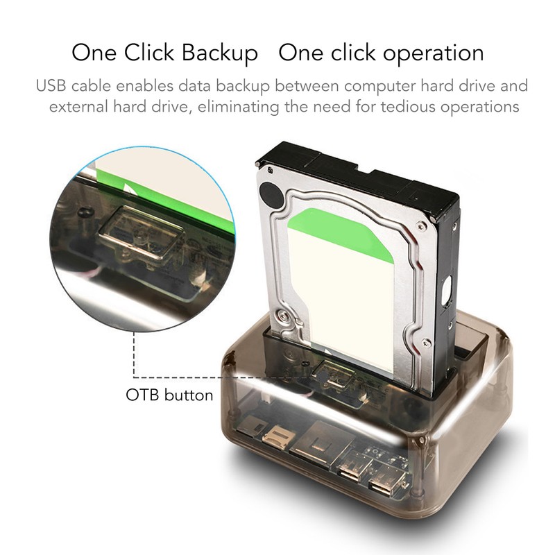 USB 3.0 to SATA IDE Dual Bay External Hard Drive