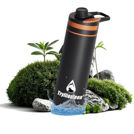 Water Filter Outdoor Water Filter Outdoor Survival Water Filter Hiking 800 ml Water Filter Bottle Water Filter Drinking Water Outdoor Water Filter Camping Eliminates 99.99% of All Bacteria [Orange]