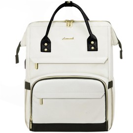 LOVEVOOK Travel Laptop Backpack for Women Fashion Computer Backpack Purse for Work Business Teacher Nurse Bag 15.6-Inch Casual Daypack Airline Approved with USB Port