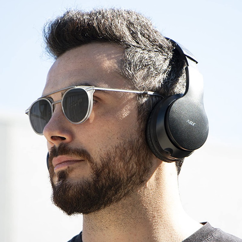 ADJ CUFFIA CON MICROFONO BLUETOOTH DEEP PLUS PER SMARTPHONE E