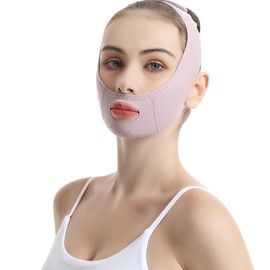 V Line Lifting Mask, Anti Aging Facial Mask for Firming and Contouring V Shape Lift Enhance Skin Elasticity Reduce Fine Lines Revitalize Skin for All Skin Types