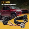 Farpida 23126521 Tail Lamp Wiring Harness Fits for Chevy Colorado