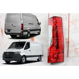 FOR MERCEDES SPRINTER W907 2019-2021 RIGHT PASSENGER SIDE REAR TAIL LIGHT WITH BULBS TAILLIGHT BRAKE LIGHT
