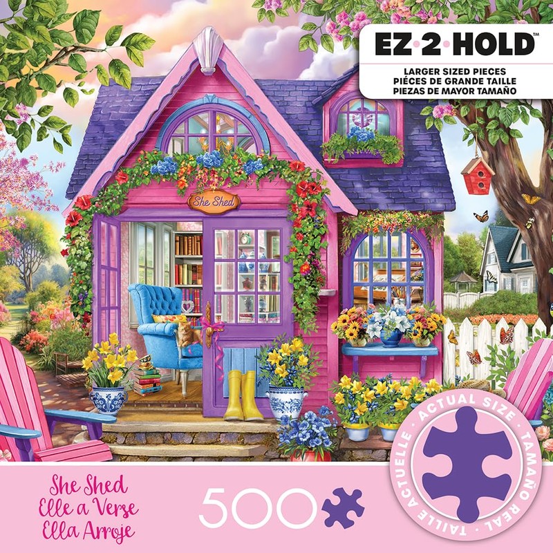 Ceaco - Chris Bigelow - She Shed - 500 Piece